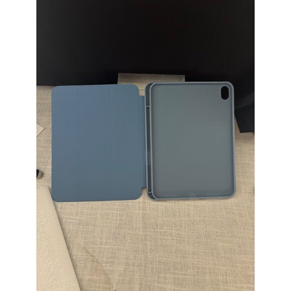 Blue Slim Folio Case With Trifold Stand For iPad Air 10th/11th Gen - Picture 4 of 6